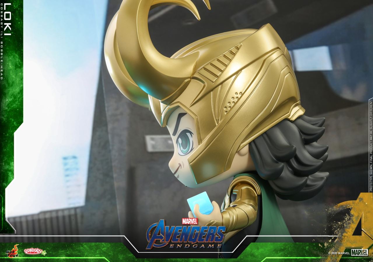 Avengers: Endgame - Loki Cosbaby (L) Bobble-Head