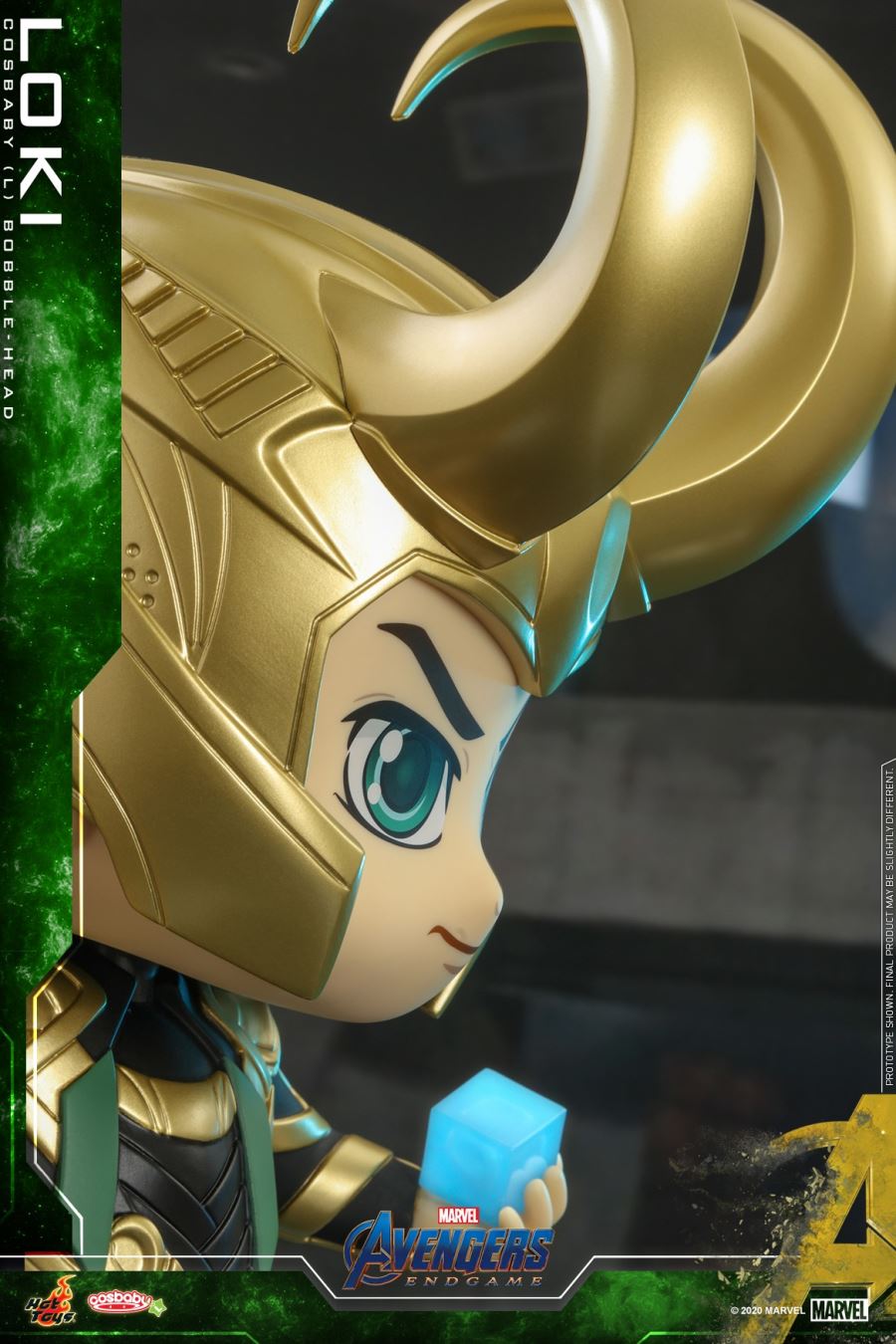 Avengers: Endgame - Loki Cosbaby (L) Bobble-Head