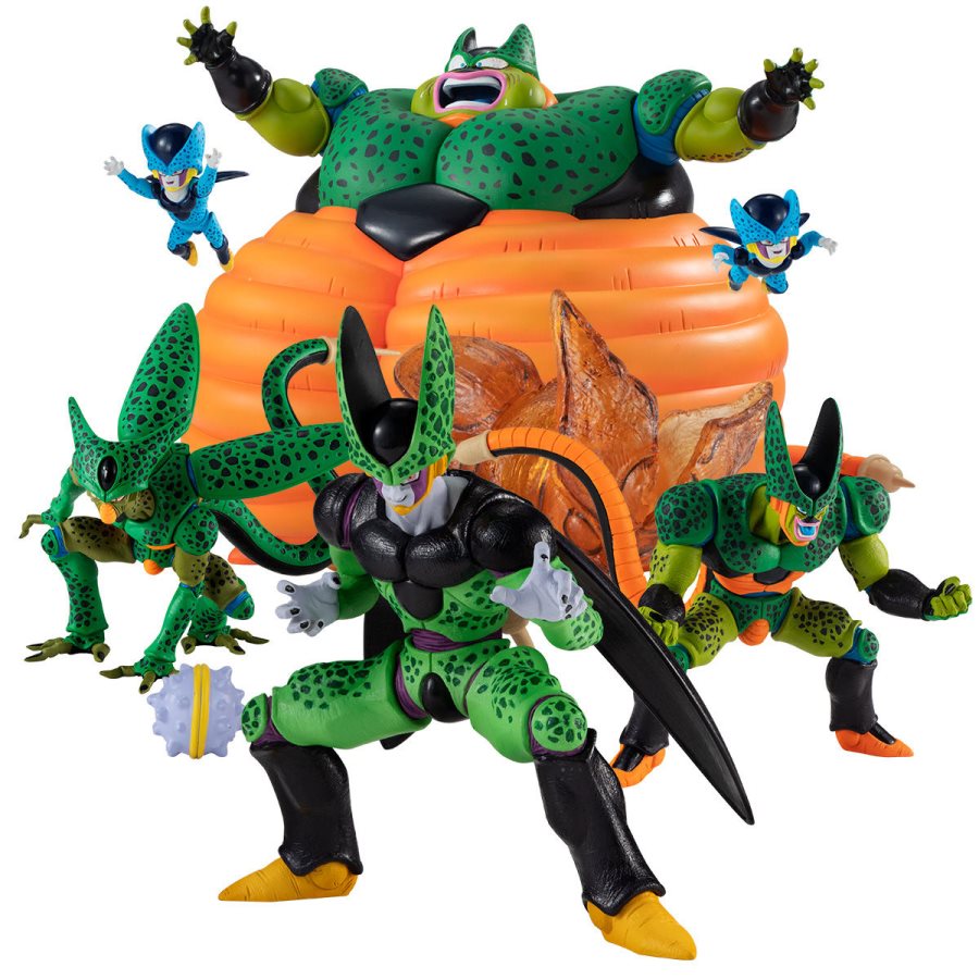 HG Dragon Ball Z Cell Complete Set
