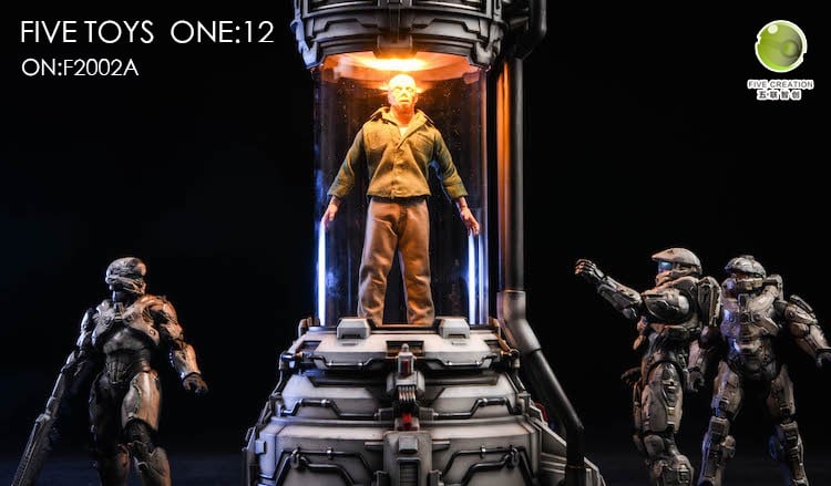 F2002B 1/12 Biochemical Cabin Scene Platform Yellow