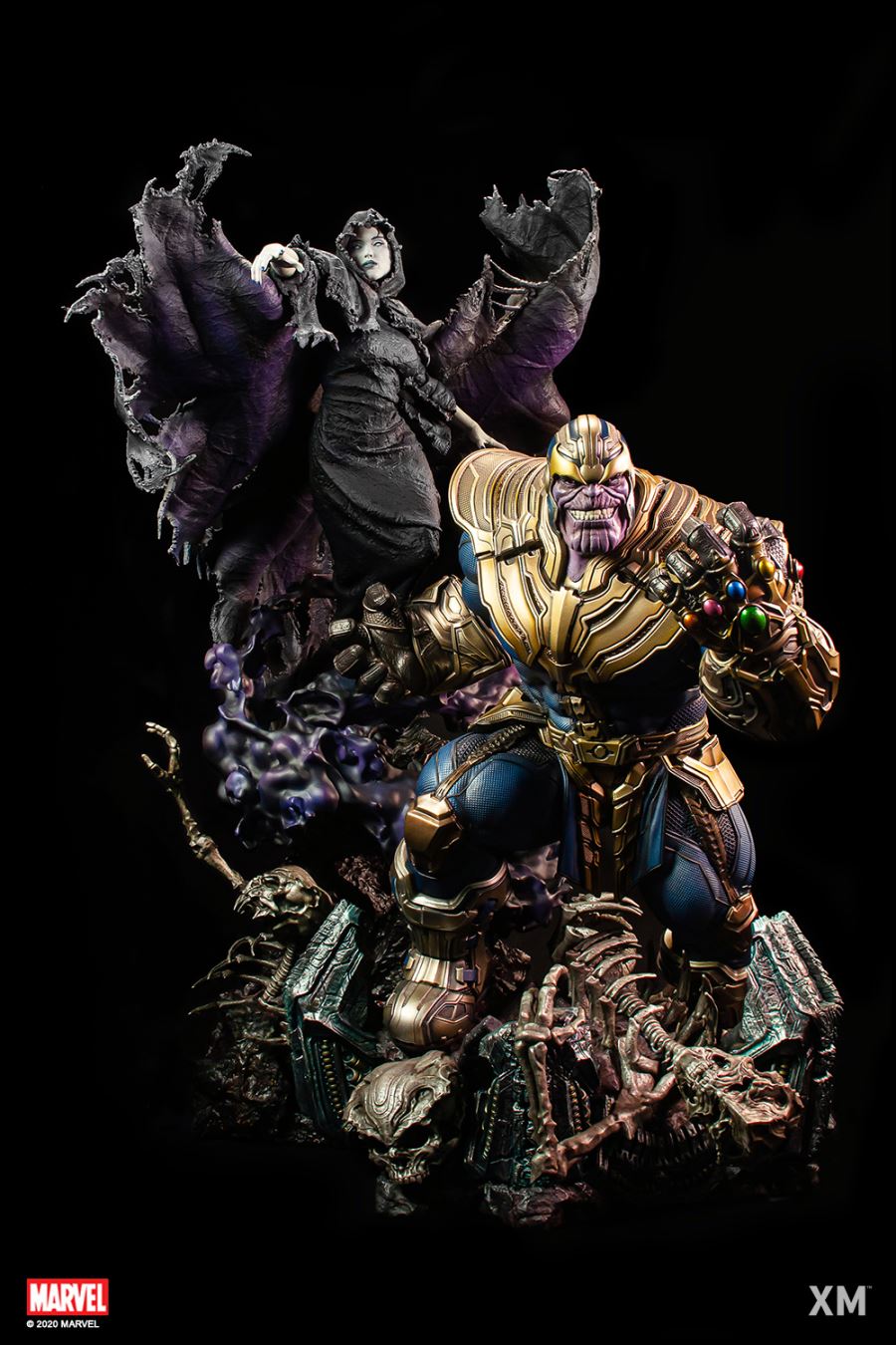 Thanos with Lady Death