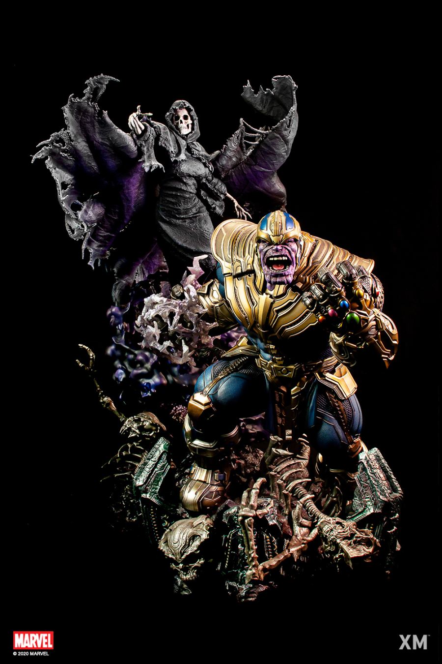Thanos with Lady Death