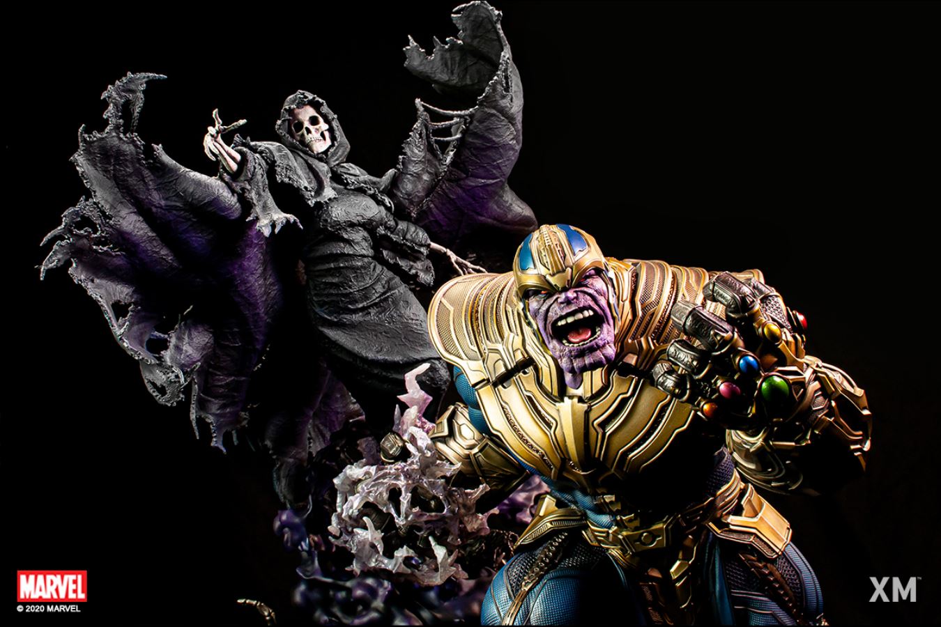 Thanos with Lady Death