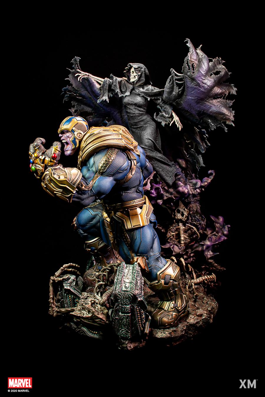 Thanos with Lady Death