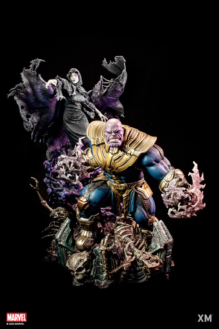 Thanos with Lady Death