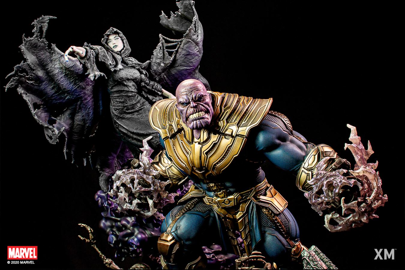 Thanos with Lady Death