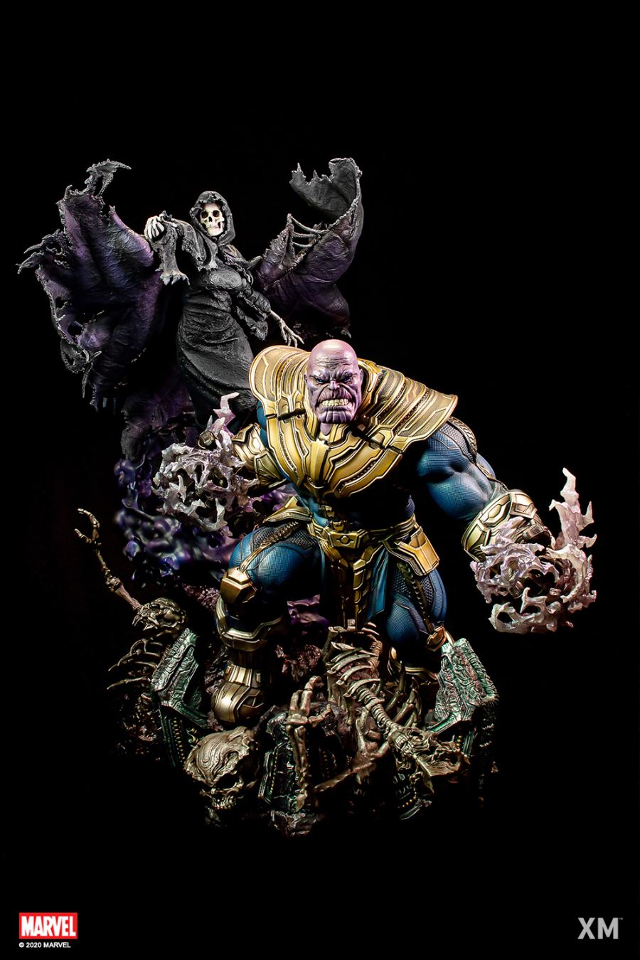Thanos with Lady Death