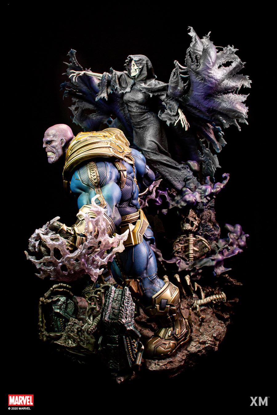 Thanos with Lady Death
