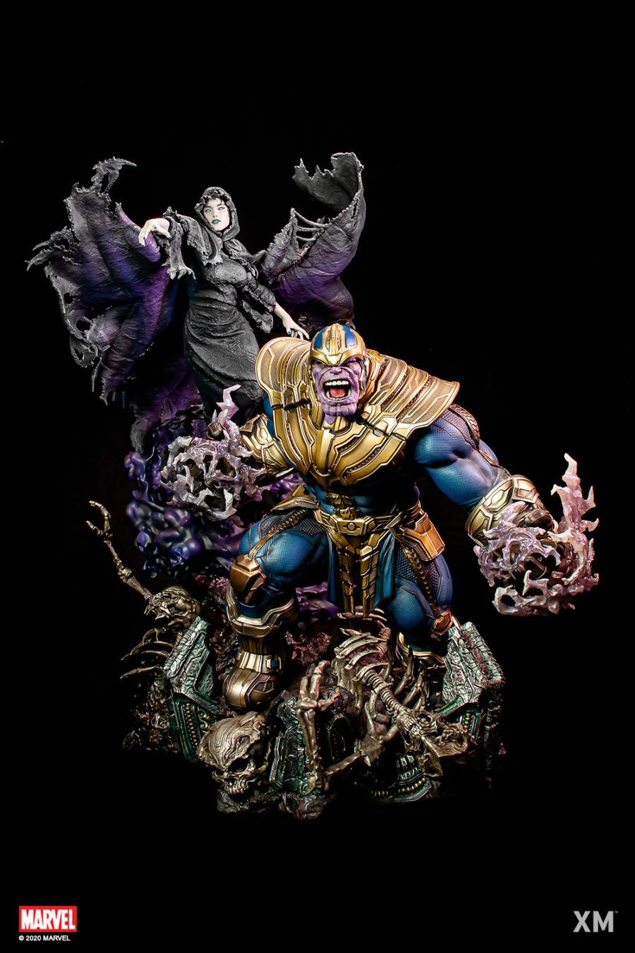 Thanos with Lady Death