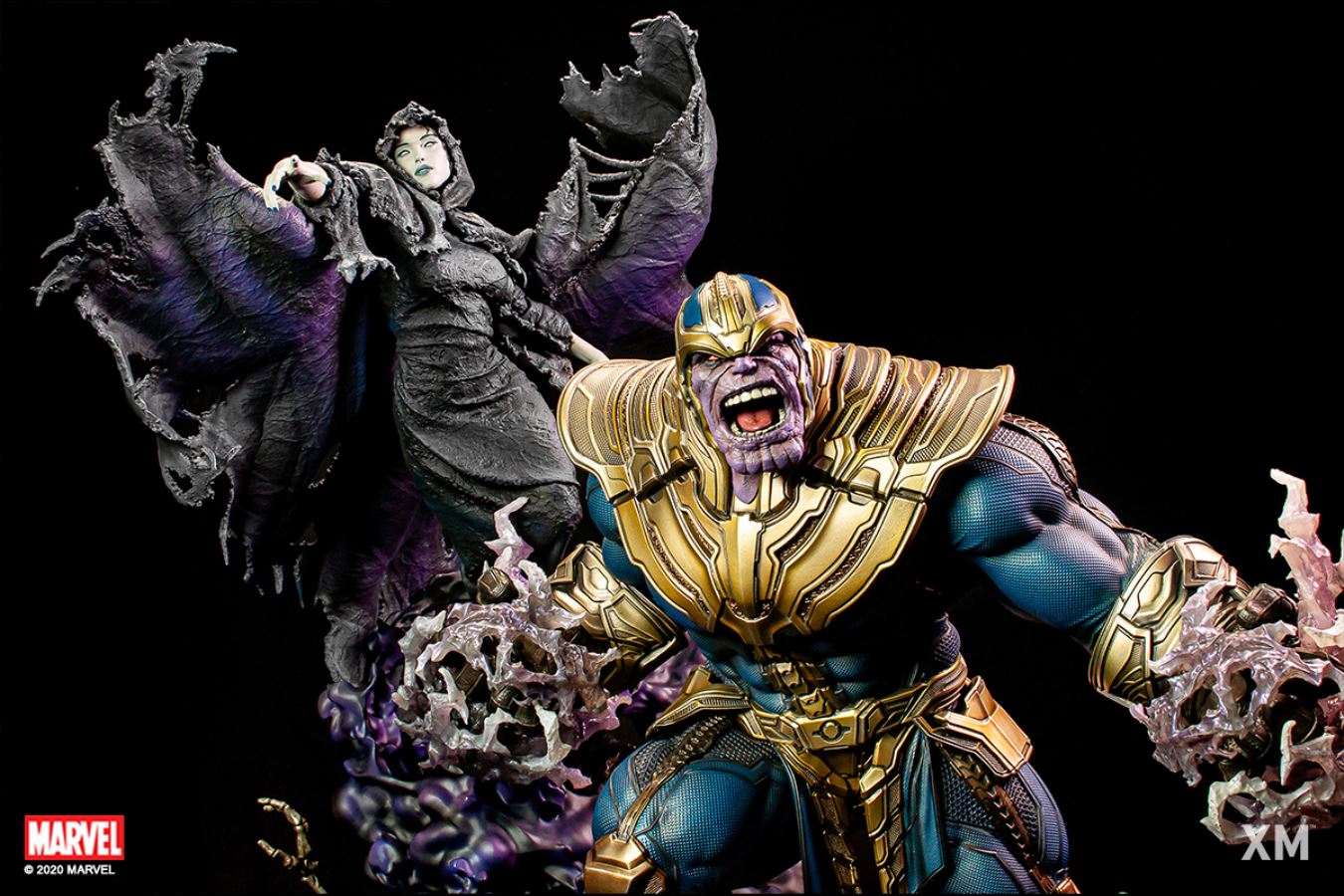 Thanos with Lady Death