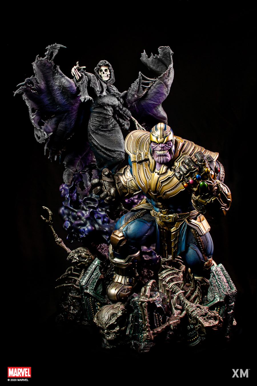 Thanos with Lady Death
