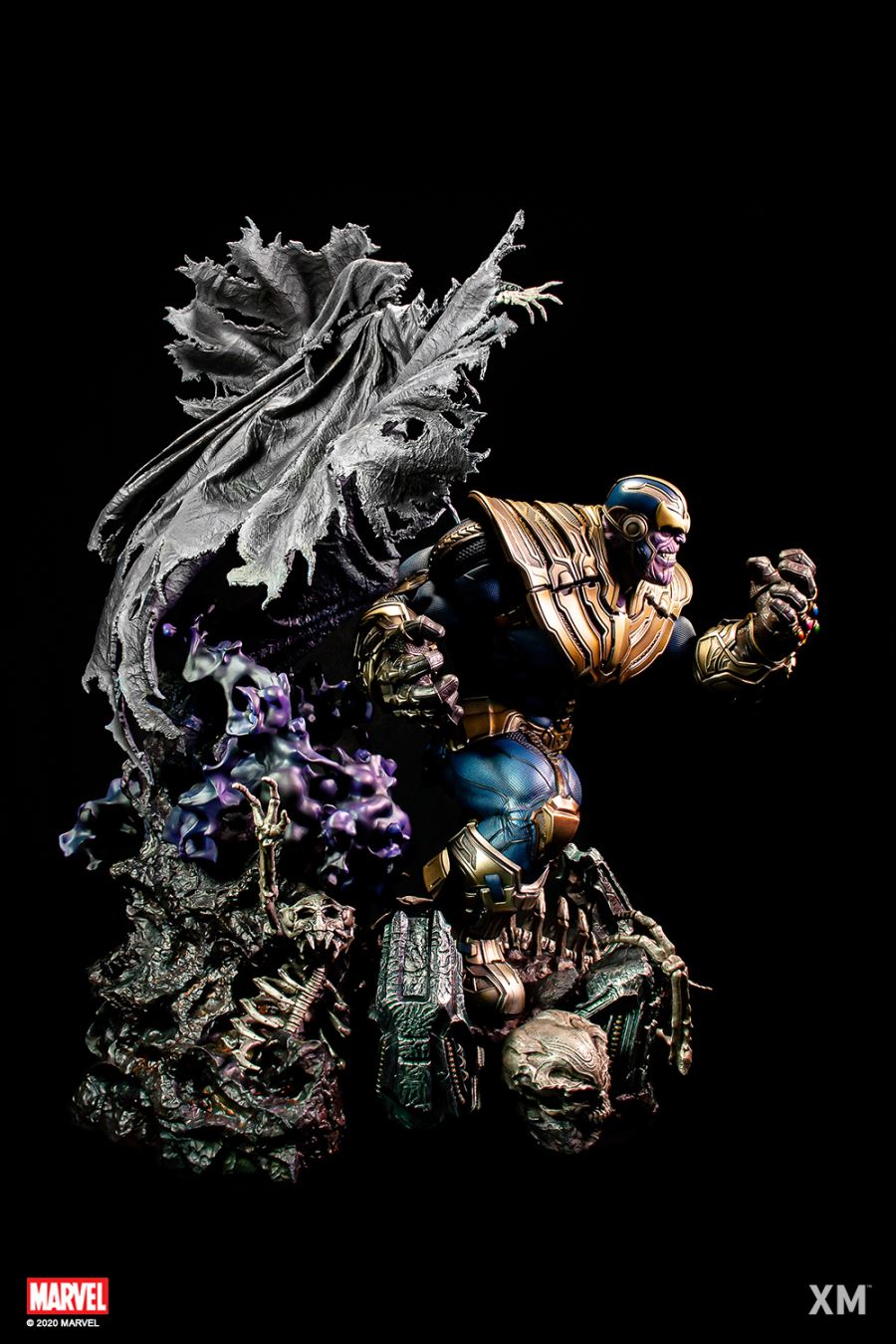 Thanos with Lady Death