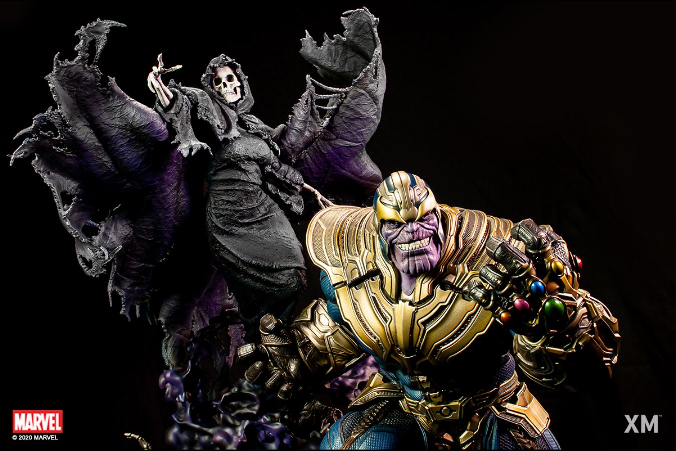 Thanos with Lady Death