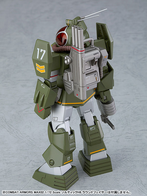 COMBAT ARMORS MAX 20 Fang of the Sun Dougram Soltic H102 Bushman Reinforced Pack Mounted Type 1/72