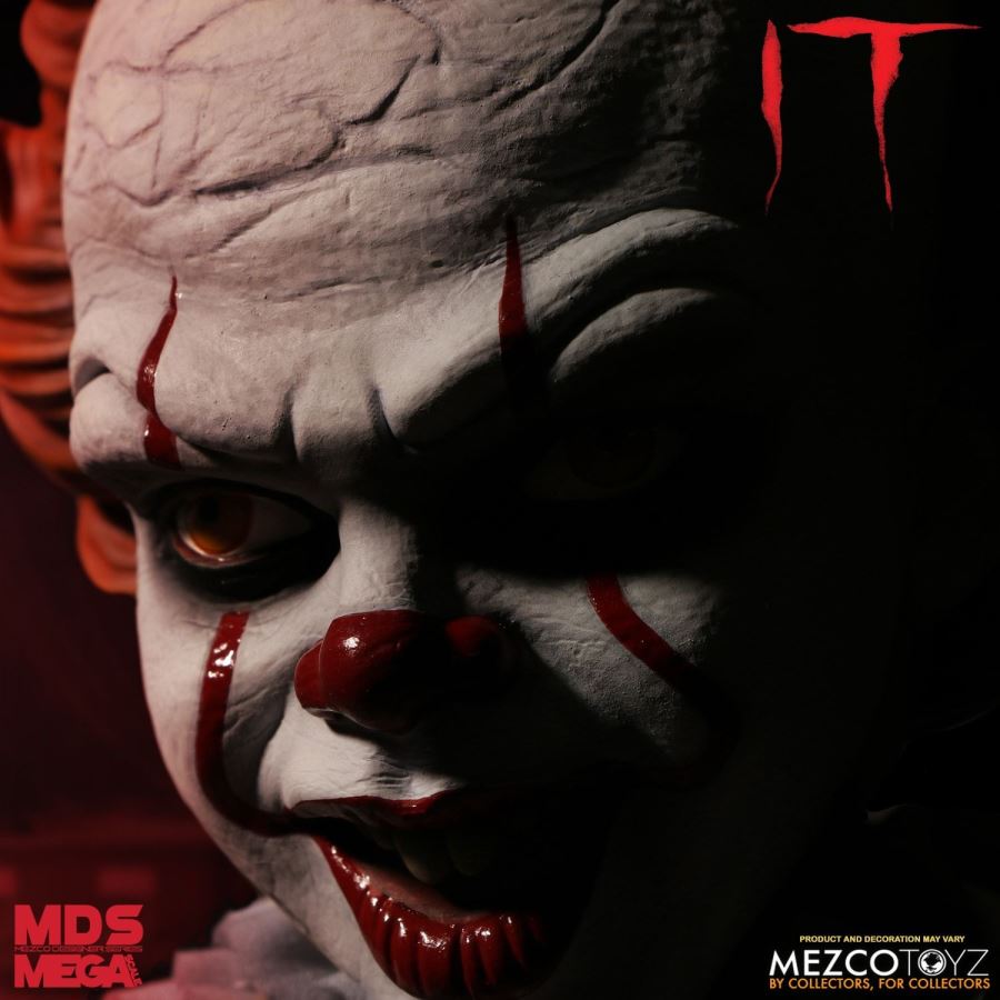 Mezco Designer Series Mega Scale Talking Pennywise Figure (IT)