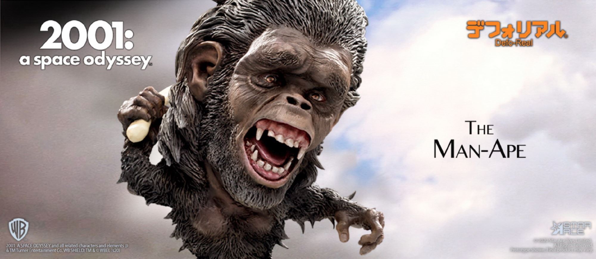 2001 A Space Odyssey : 1968-Apes & Defo-Real Astros 2.0