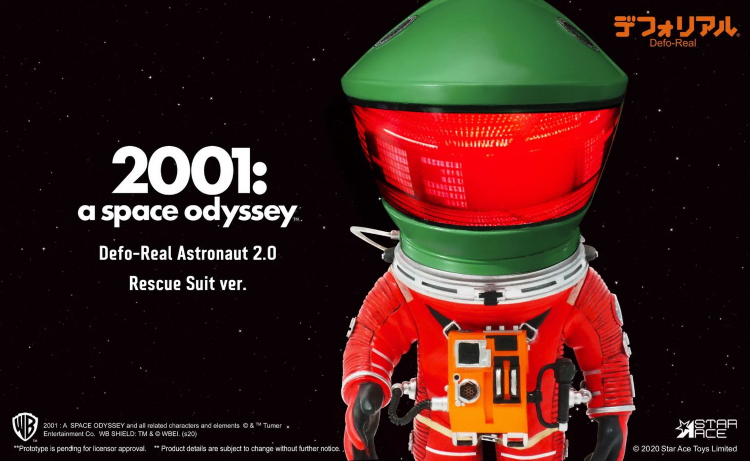 2001 A Space Odyssey : 1968-Apes & Defo-Real Astros 2.0