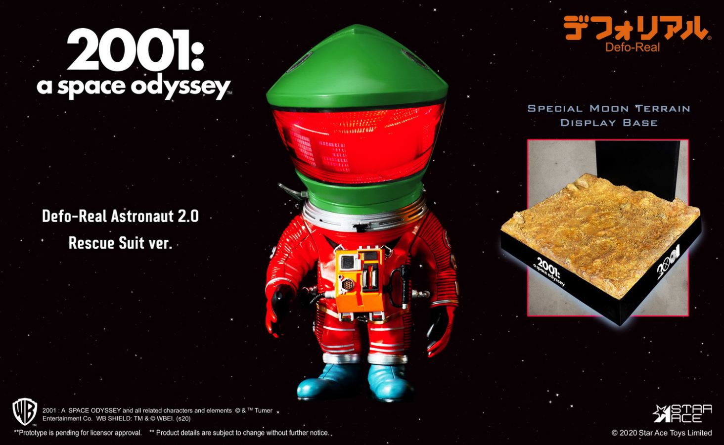 2001 A Space Odyssey : 1968-Apes & Defo-Real Astros 2.0