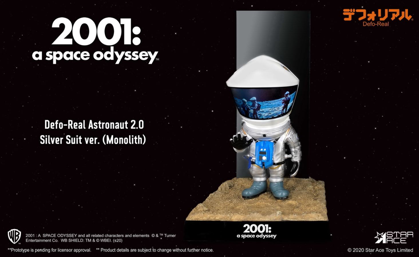 2001 A Space Odyssey : 1968-Apes & Defo-Real Astros 2.0