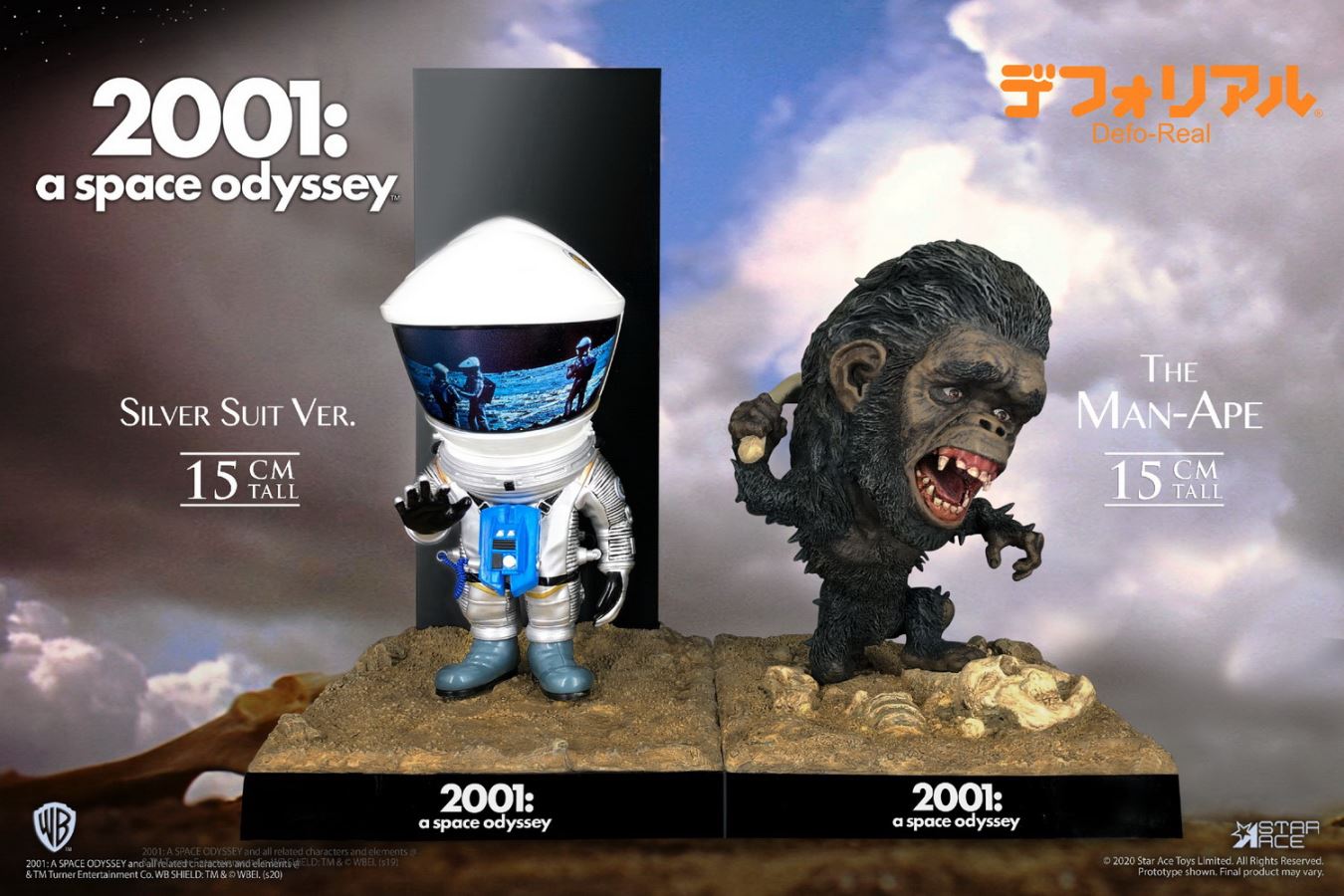 2001 A Space Odyssey : 1968-Apes & Defo-Real Astros 2.0