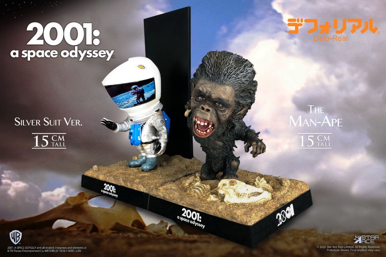 2001 A Space Odyssey : 1968-Apes & Defo-Real Astros 2.0