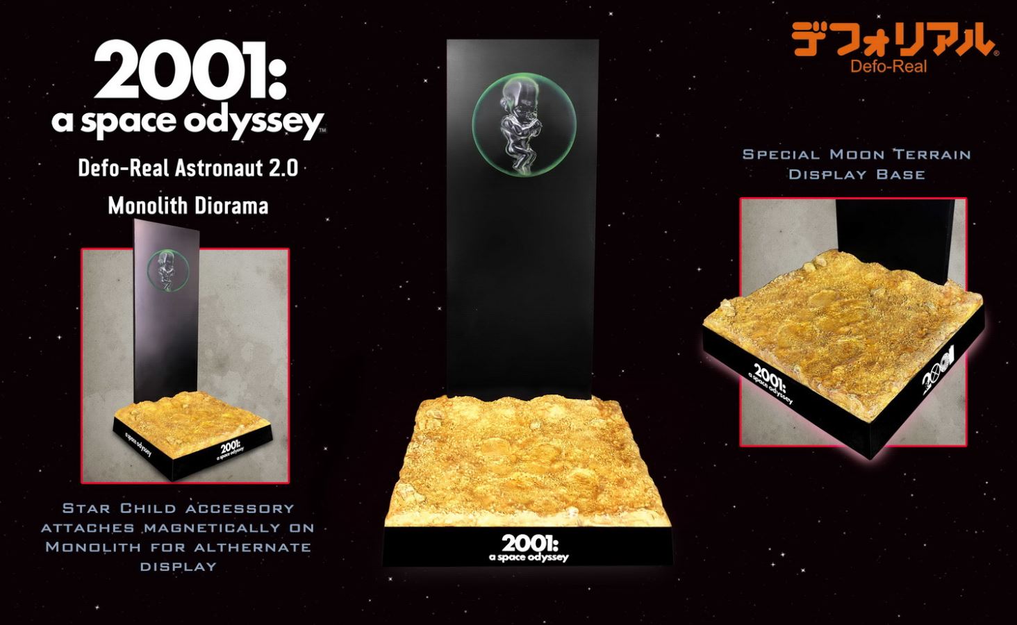 2001 A Space Odyssey : 1968-Apes & Defo-Real Astros 2.0