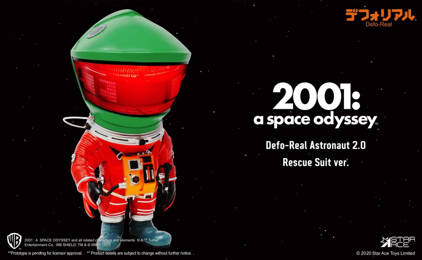 2001 A Space Odyssey : 1968-Apes & Defo-Real Astros 2.0