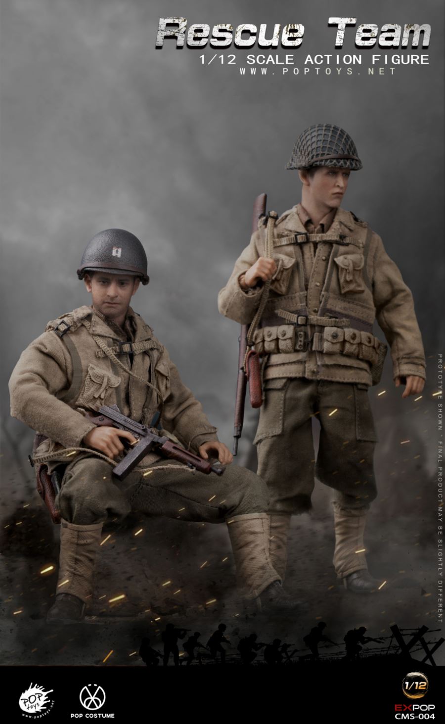 1/12 CMS002 WWII US Rescue Squad Captain