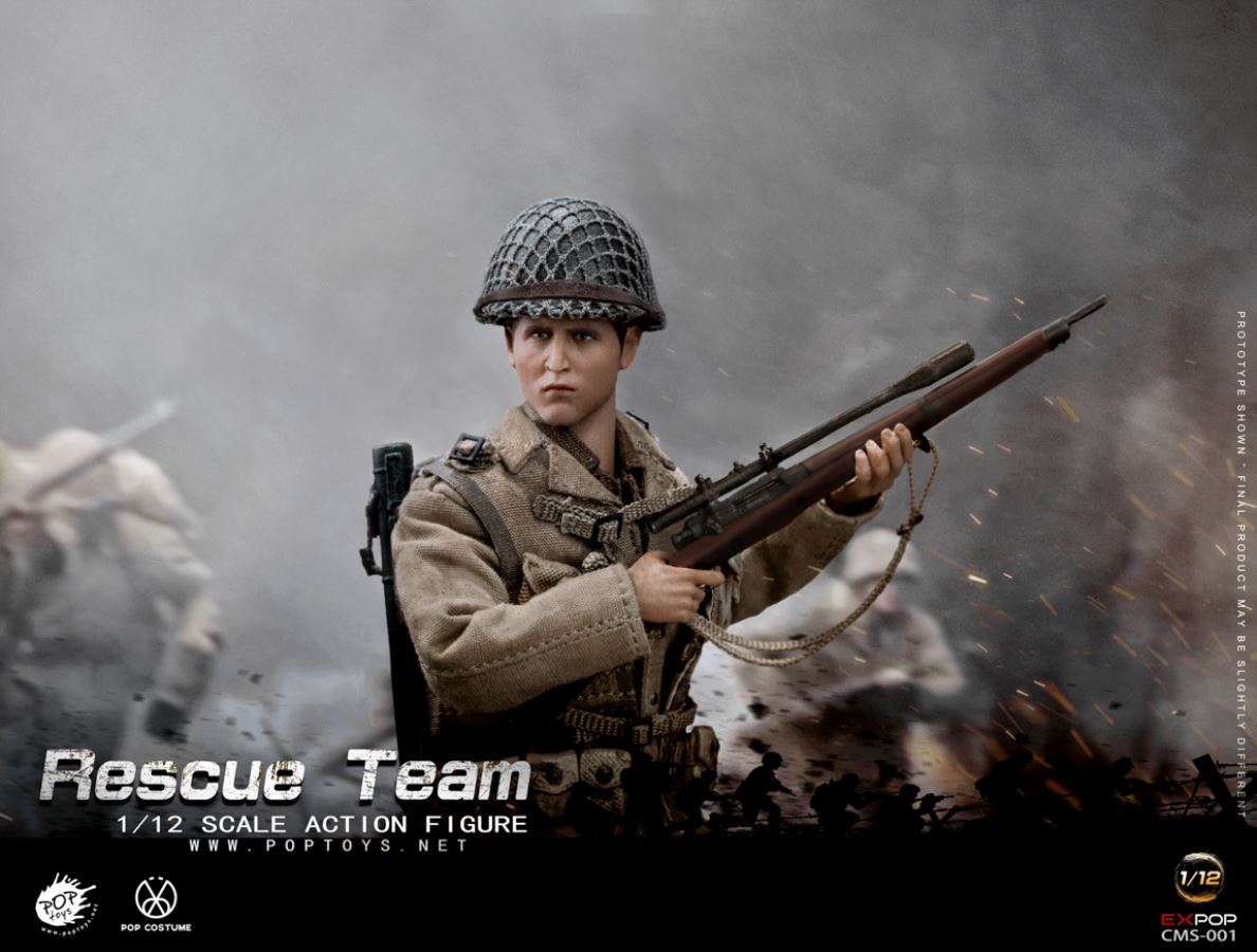 1/12 Classic Movie Series CMS001 WWII US Rescue Squad Sniper