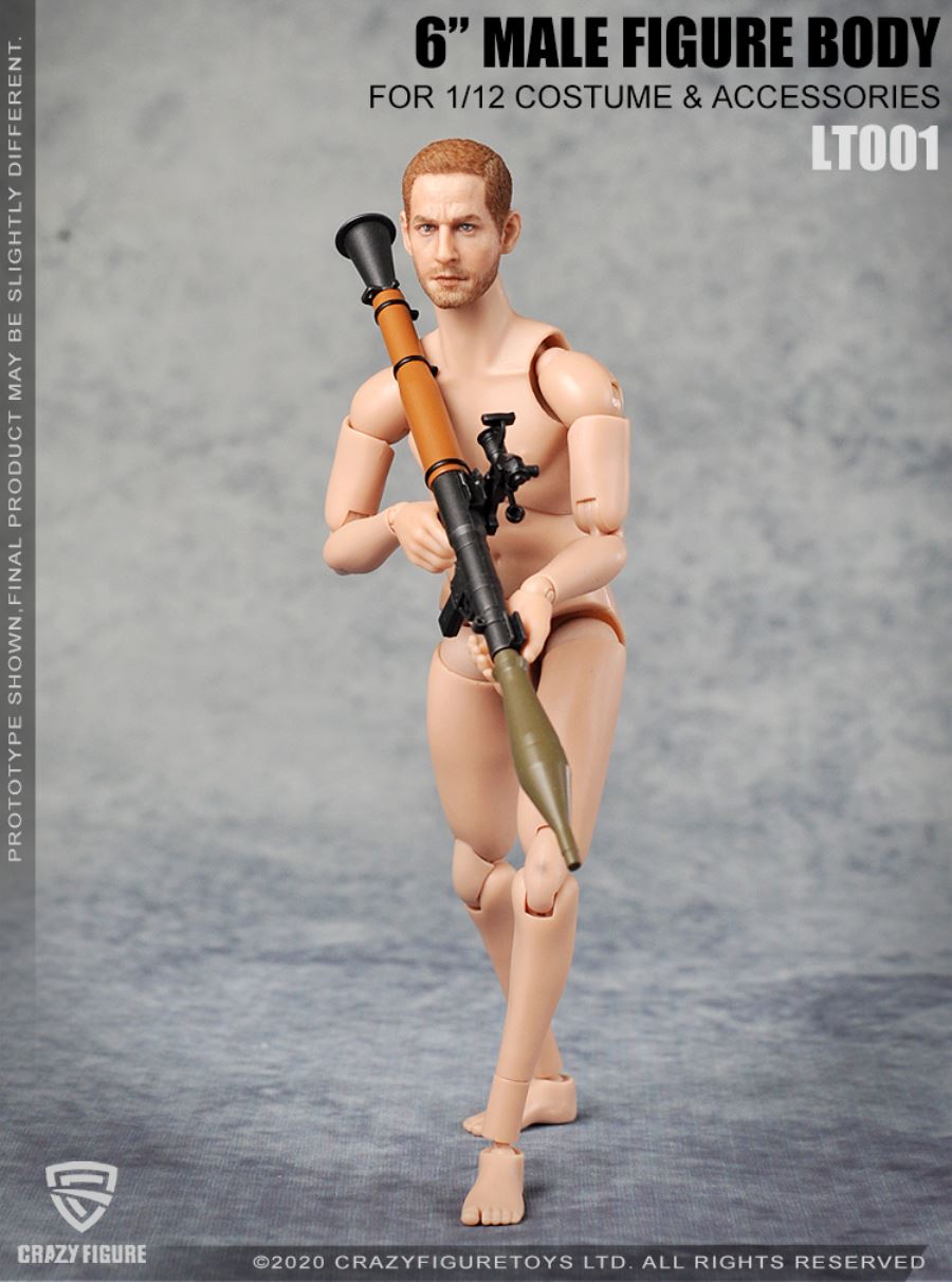 1/12  The head carves the multi joint movable male body (LT001)