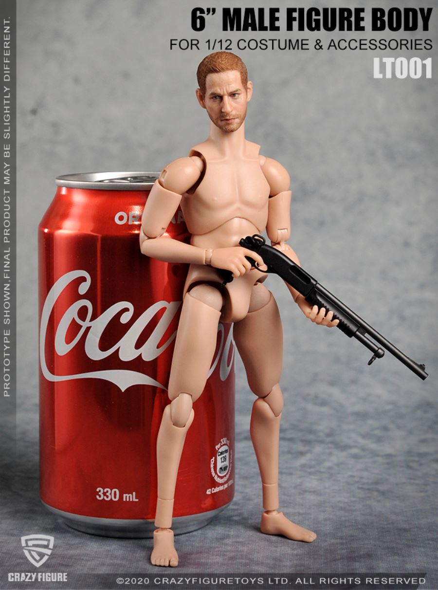 1/12  The head carves the multi joint movable male body (LT001)