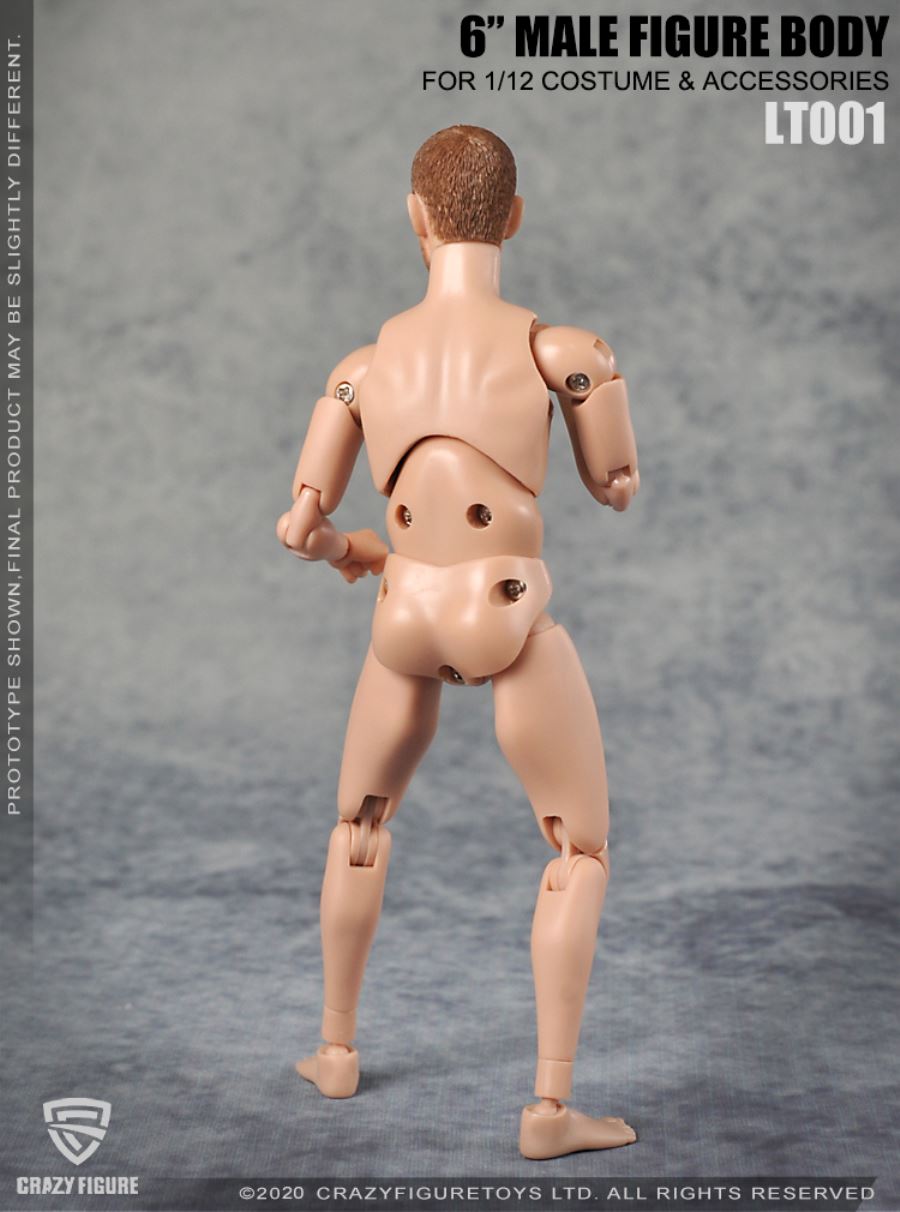 1/12  The head carves the multi joint movable male body (LT001)