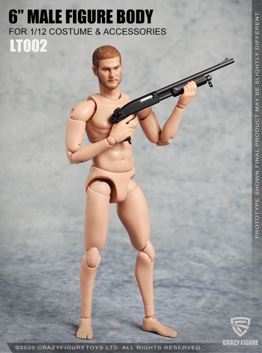 1/12  The head carves the multi joint movable male body (LT002)