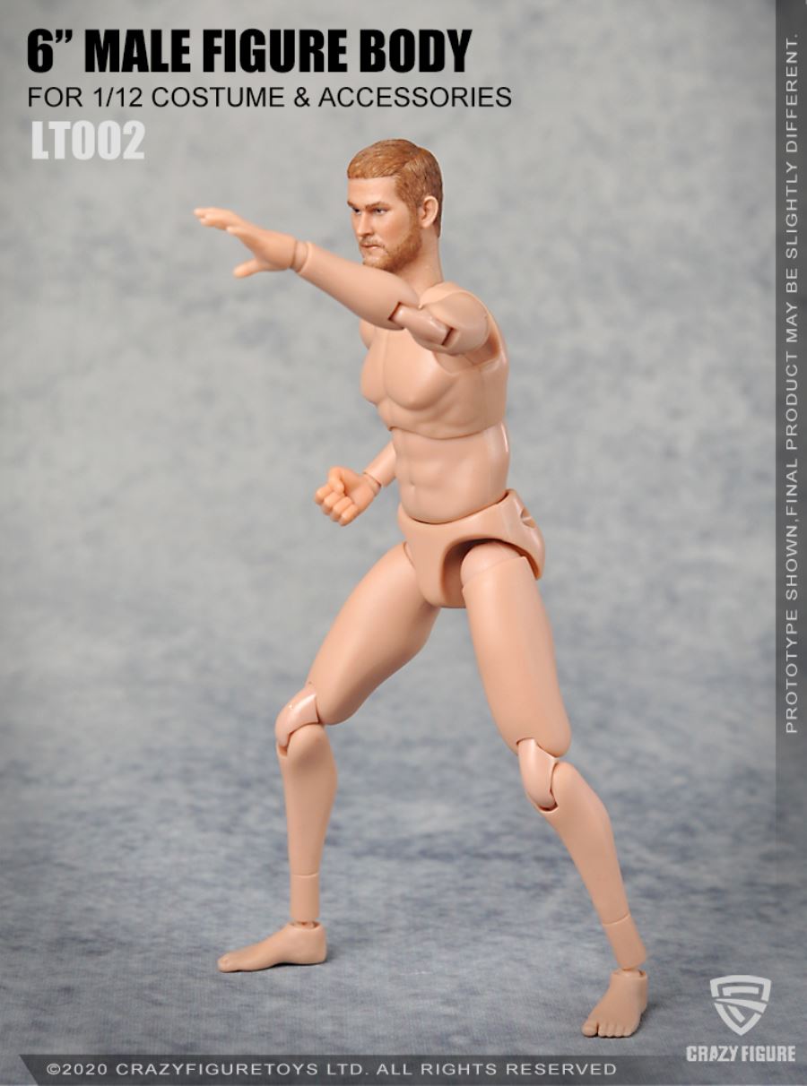 1/12  The head carves the multi joint movable male body (LT002)