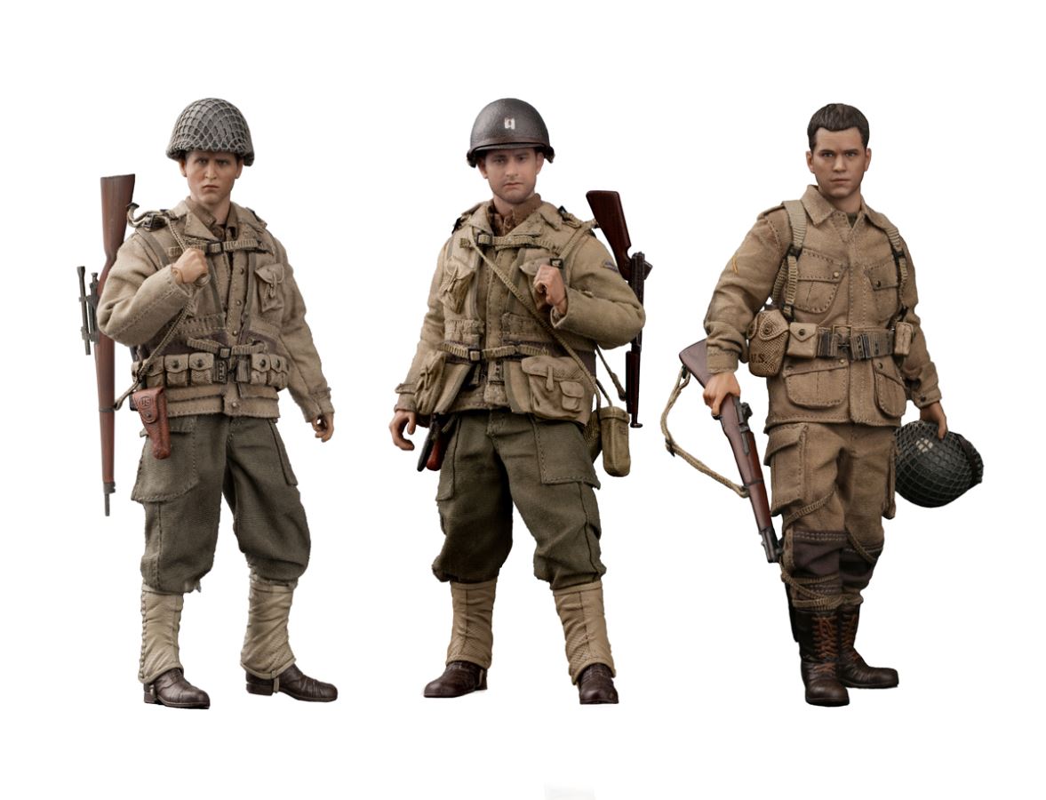 1/12 CMS004 WWII US Rescue Squad Captain/Shooter/Soldier