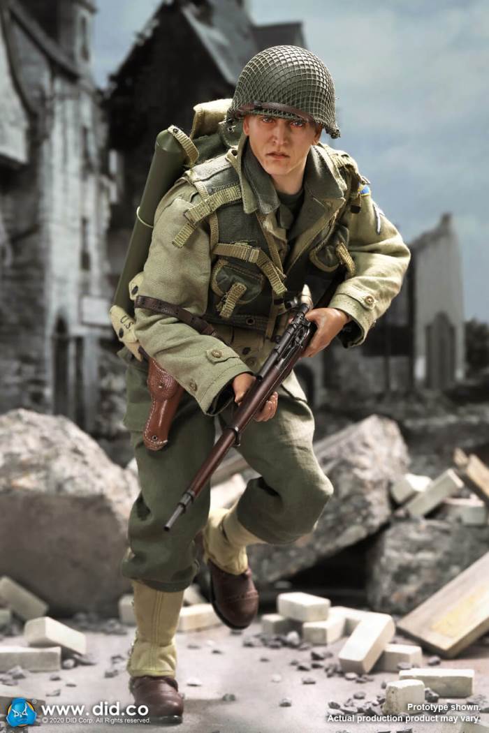 A80144 WWII US 2nd Ranger Battalion Series 4 Private Jackson 1/6