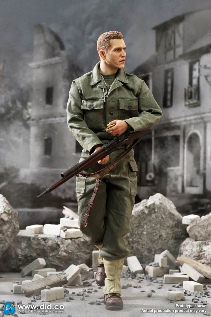 A80144 WWII US 2nd Ranger Battalion Series 4 Private Jackson 1/6