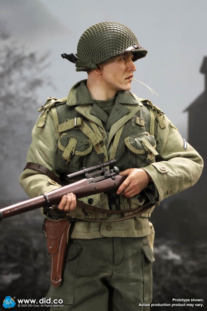 A80144 WWII US 2nd Ranger Battalion Series 4 Private Jackson 1/6