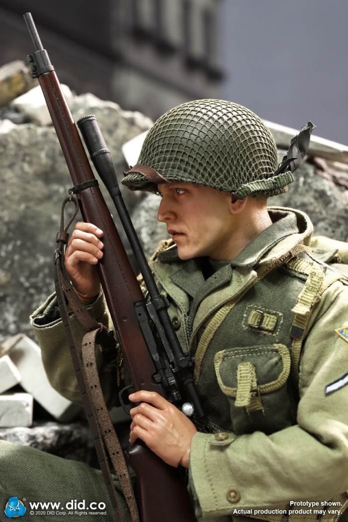A80144 WWII US 2nd Ranger Battalion Series 4 Private Jackson 1/6