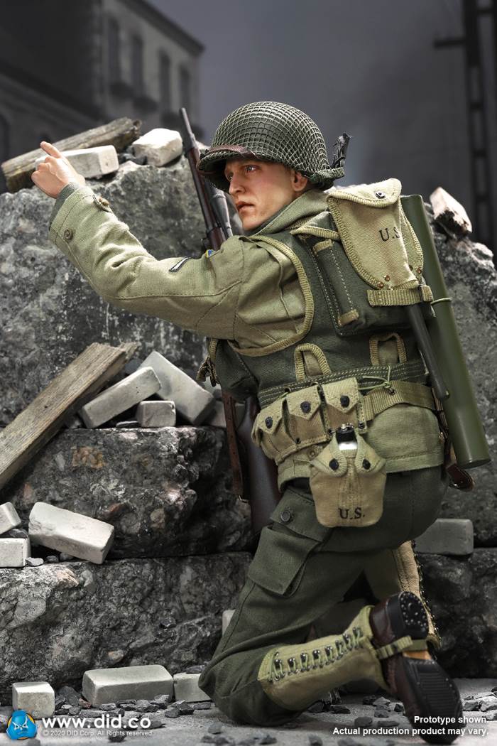 A80144 WWII US 2nd Ranger Battalion Series 4 Private Jackson 1/6