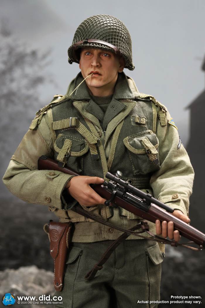A80144 WWII US 2nd Ranger Battalion Series 4 Private Jackson 1/6