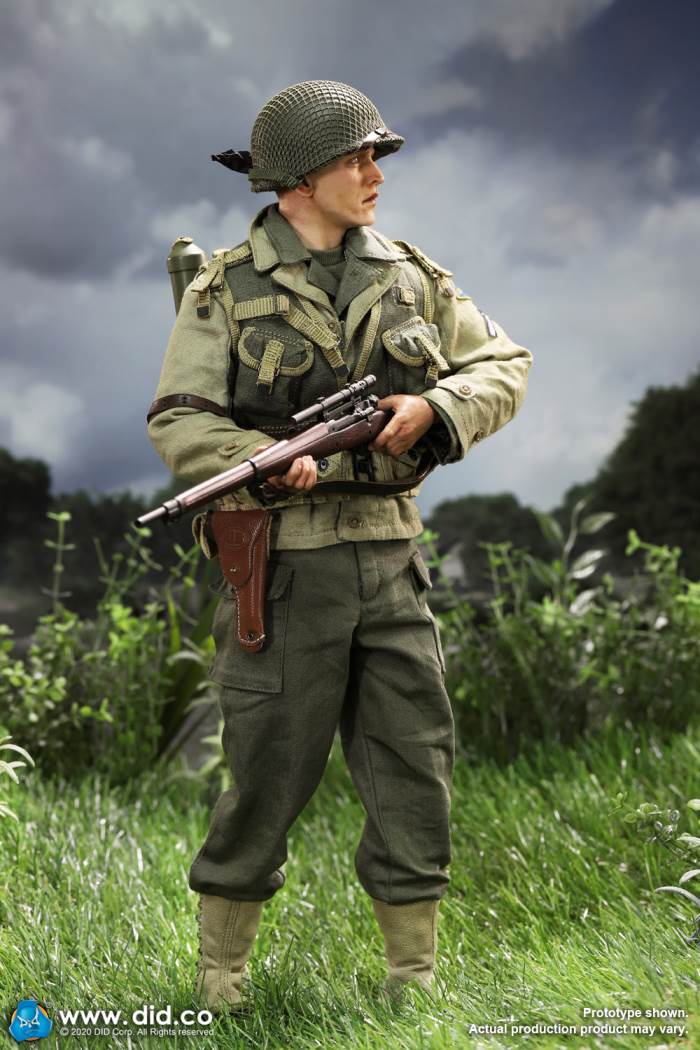 A80144 WWII US 2nd Ranger Battalion Series 4 Private Jackson 1/6