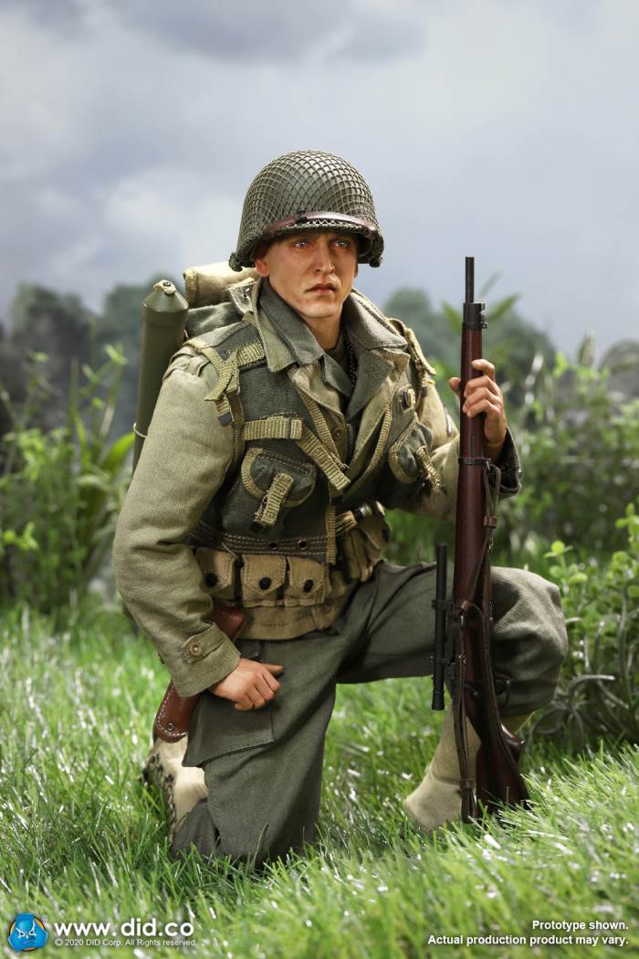 A80144 WWII US 2nd Ranger Battalion Series 4 Private Jackson 1/6