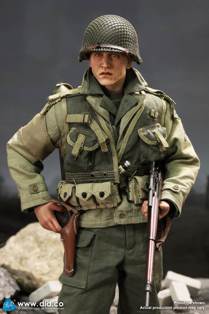 A80144 WWII US 2nd Ranger Battalion Series 4 Private Jackson 1/6