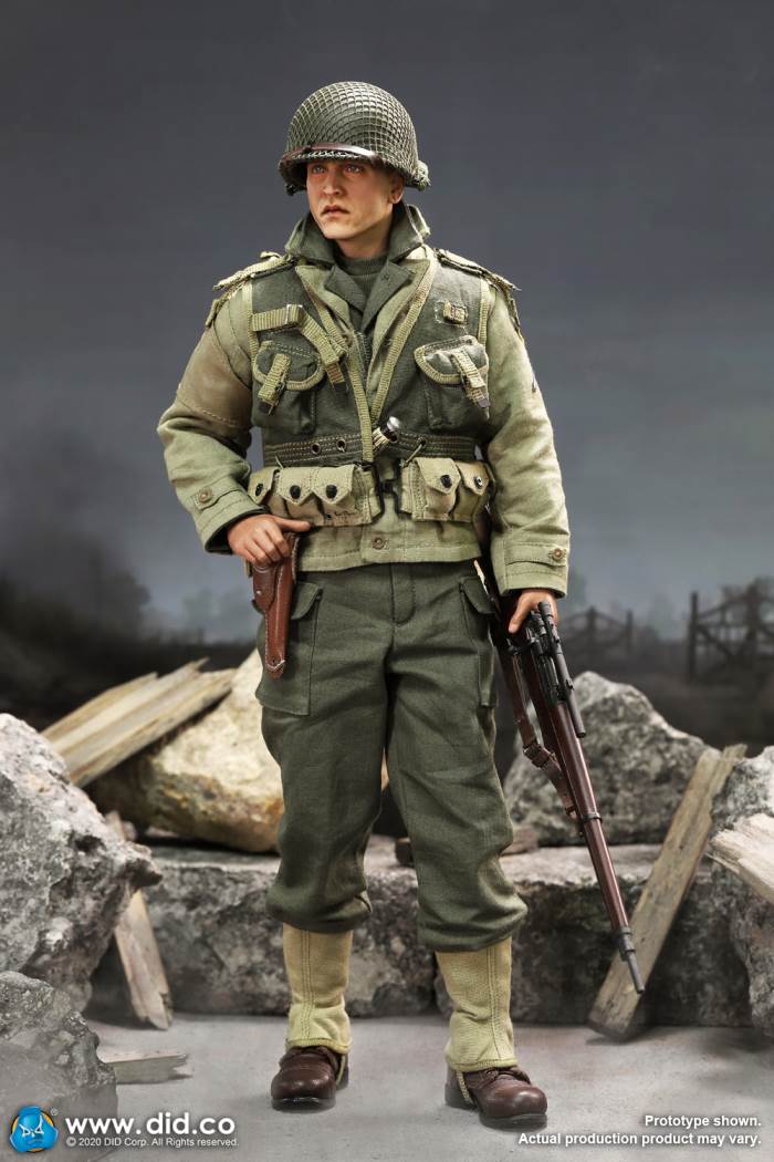 A80144 WWII US 2nd Ranger Battalion Series 4 Private Jackson 1/6