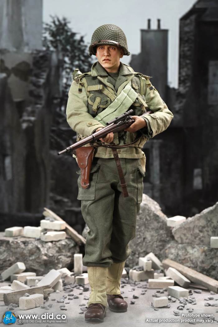 A80144 WWII US 2nd Ranger Battalion Series 4 Private Jackson 1/6