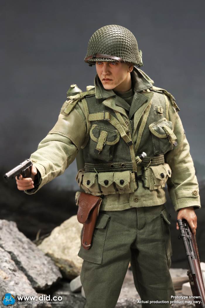 A80144 WWII US 2nd Ranger Battalion Series 4 Private Jackson 1/6