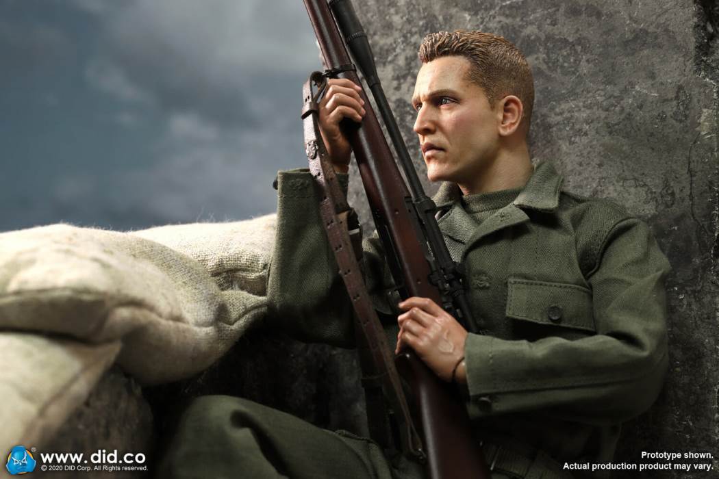 A80144 WWII US 2nd Ranger Battalion Series 4 Private Jackson 1/6