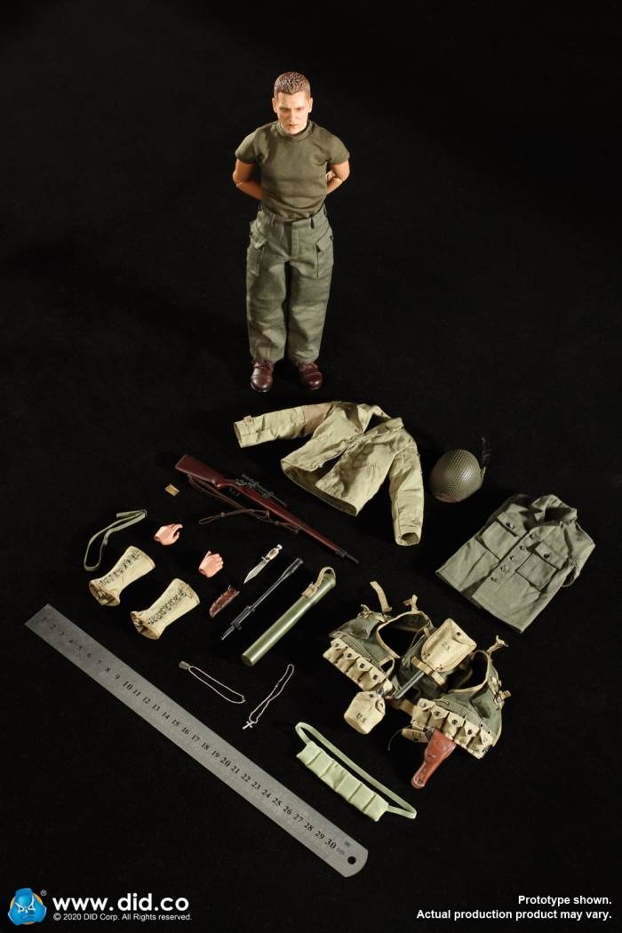 A80144 WWII US 2nd Ranger Battalion Series 4 Private Jackson 1/6