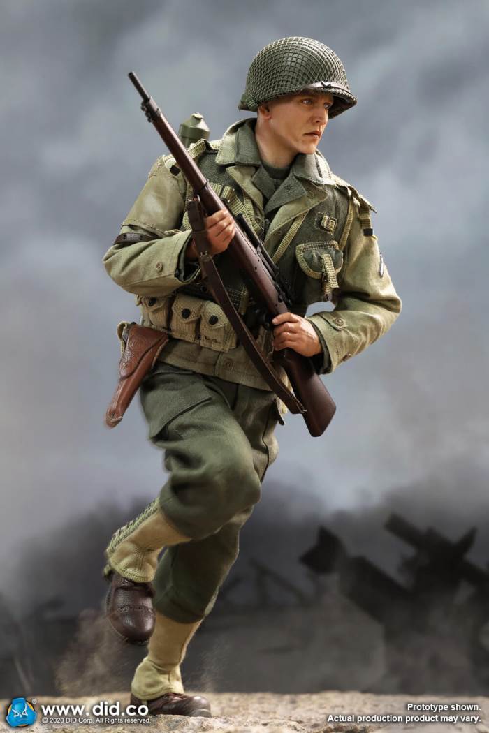 A80144 WWII US 2nd Ranger Battalion Series 4 Private Jackson 1/6